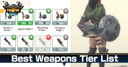 Monster Hunter Now - Best Weapons Tier List