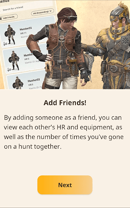 Monster Hunter Now - Friend Benefits
