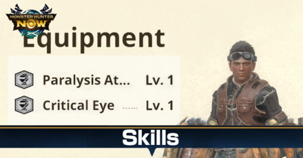 Monster Hunter Now - Skills Front Banner