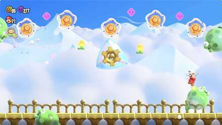 Super Mario Wonder - Floating Wonder Tokens