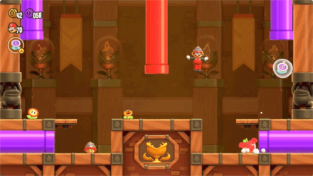 Super Mario Bros Wonder - Power Ups Floor