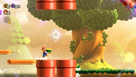 Super Mario Wonder - First Purple Coin