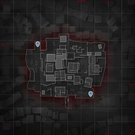 Modern Warfare 2 - Favela Team Deathmatch Spawns