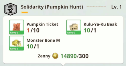 MH Now - Jack-o-Head Armor Requirements Preview