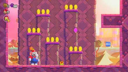 Super Mario Wonder - Lights Out Wonder Seed Switch