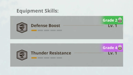 Monster Hunter Now - Upgrade Equipment Grades to Unlock Skills