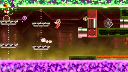 Super Mario Bros Wonder - The Final Test Wonder Gauntlet 10 Coin 1