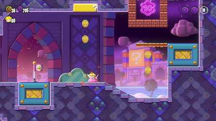 Super Mario Wonder - Crouching High Jump 2 Third Purple 10 Coin