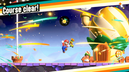 Super Mario Wonder - Invisibility 1 Challenge Stage Clear