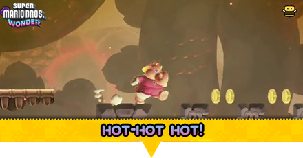 Super Mario Bros Wonder - Hot! Hot! Hot! Guide