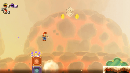 Super Mario Bros Wonder - Spring Feet 2 10 Coin 1