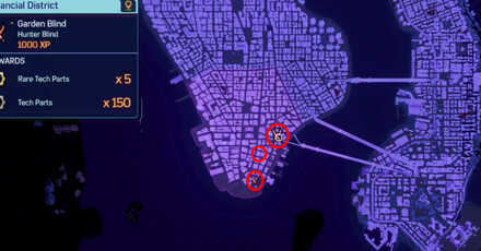 Spiderman 2 PS5 - Garden Blinds and Base map view