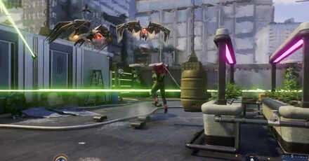 Spider-Man 2 - Throw Items at Talon Drones