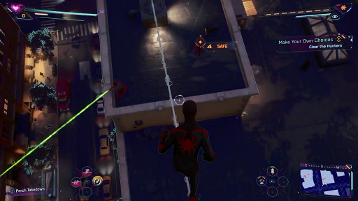 Spiderman 2 PS5 - clear the hunters