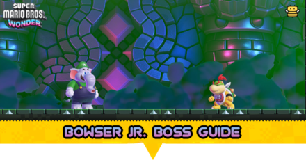 Super Mario Wonder - Bowser Jr. Boss Guide - How to Beat Bowser Jr.