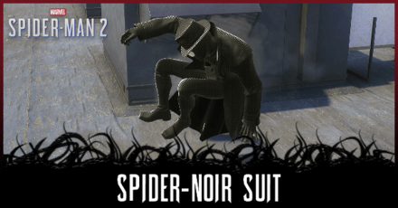Spider-Man 2 - How to Get Into The Spider-Verse Noir Suit