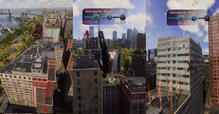 Spiderman 2 PS5 - Arsenal Blinds and Base in-game view