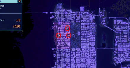 Spiderman 2 PS5 - Arsenal Blinds and Base map view