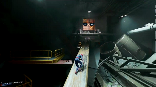 Spiderman 2 PS5 - escaping the Foundry