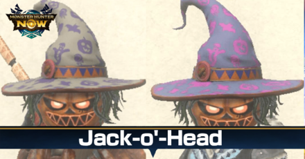 Monster Hunter Now - Jack-o-Head Halloween Armor