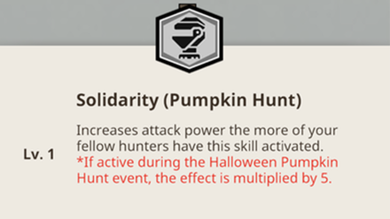 Monster Hunter Now - Solidarity Effect