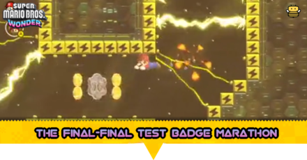 The Final-Final Test Badge Marathon