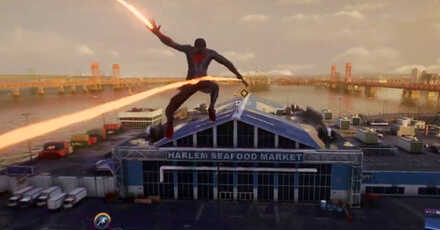 Spider-Man 2 - Swing to the Fish Market