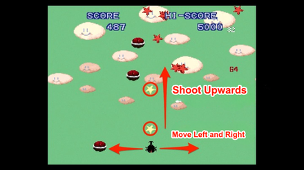 Super Mario RPG - Beetle Mania Controls and Shooting