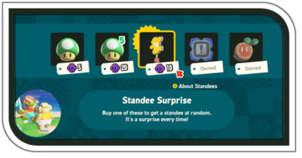 Super Mario Wonder - Poplin Shop 2 Petal Isles