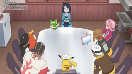 Pokemon Horizons - Liko Talking to the Crew