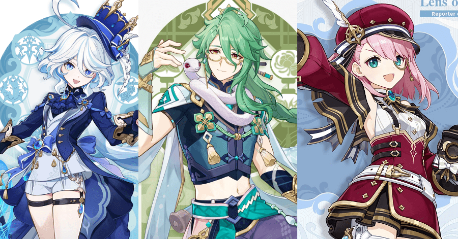 Genshin Impact 4.2 Phase 1 Banner - with Charlotte