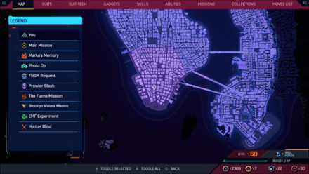 Spider-Man 2 - Just Let Go cathedral location map view
