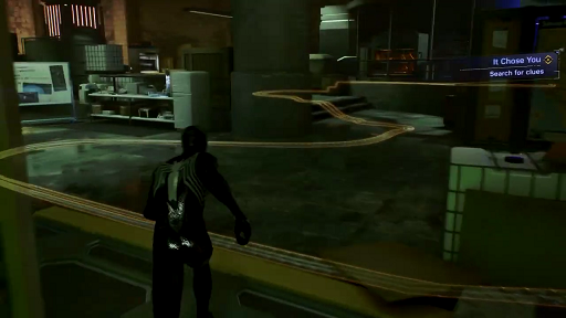 Spiderman 2 PS5 - search for clues in the lab