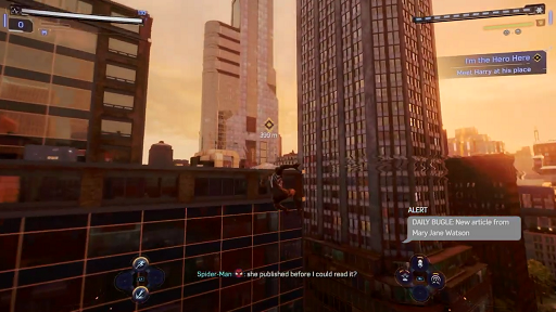 Spiderman 2 PS5 - going to Harry