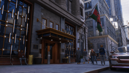 Spider-Man 2 - Black Panther Easter Egg Wakanda Embassy In-Game View