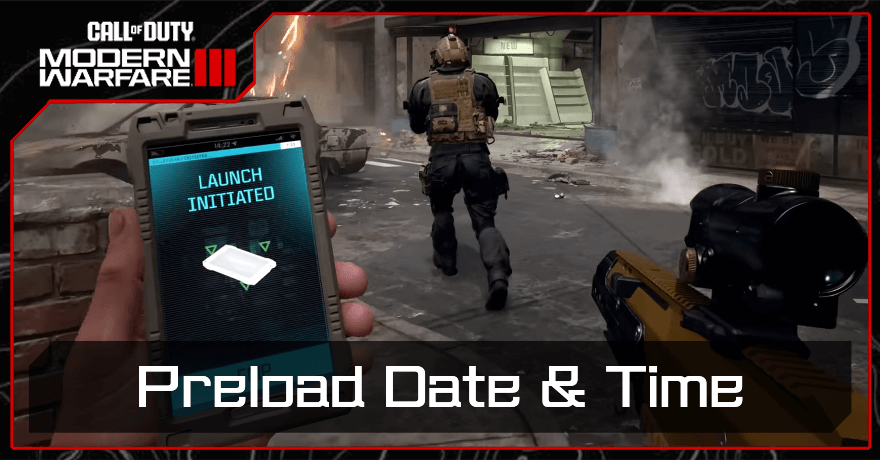 Modern Warfare 3 Preload