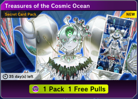 Master Duel - Treasures of the Cosmic Ocean Free Pack