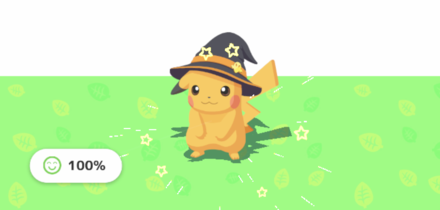 Pokemon Sleep - Shiny Halloween Pikachu