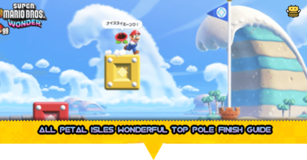 All Petal Isles Wonderful Top Pole Finish Guide