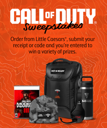 MW3 Little Caesars Sweepstakes