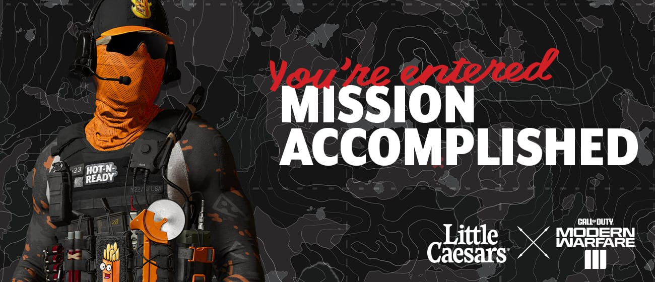 MW3 Little Caesars Mission Accomplished