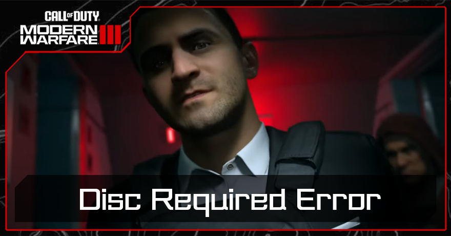 Modern Warfare 3 Disc Required