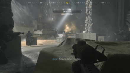 Modern Warfare 3 - Courtyard Several Hostiles