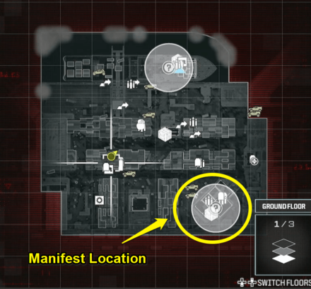 Modern Warfare 3 - Manifest Location