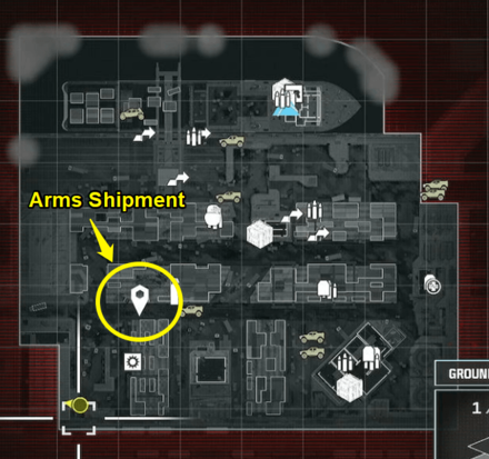 Modern Warfare 3 - Arms Shipment Location