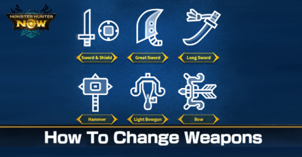 MH Now - How To Unlock More Weapons Banner