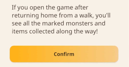 Monster Hunter Now -  Adventure Sync In-Game Description