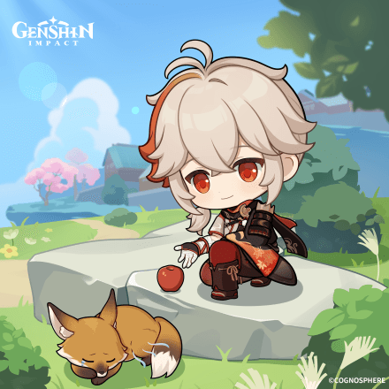 Genshin Impact - Kazuha Birthday Art 2023