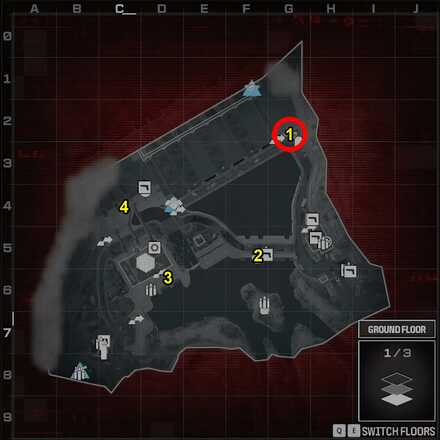 Modern Warfare 3 - Bomb Locations