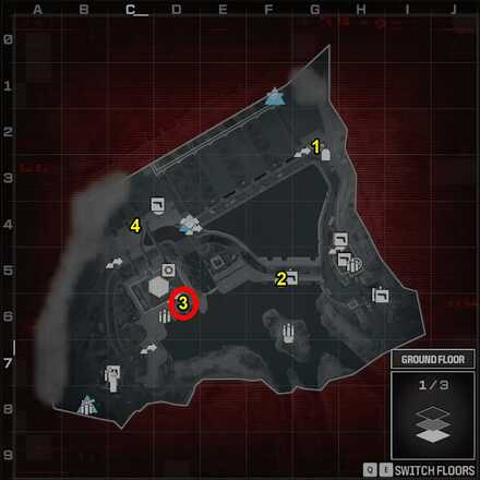 Modern Warfare 3 - Bomb Locations